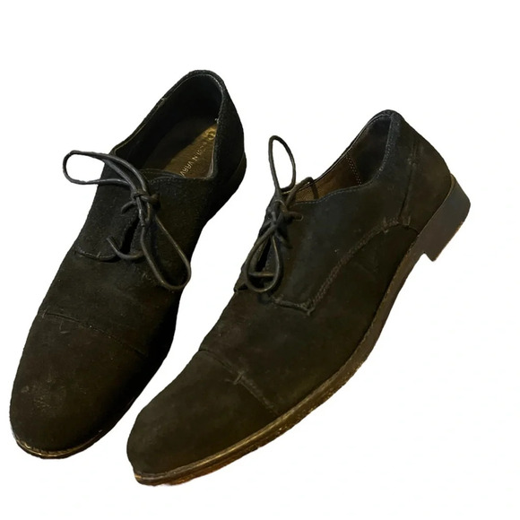 John Varvatos Suede Mens Shoes, size 8 - Picture 1 of 9